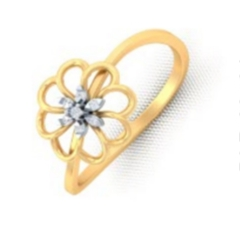 New Flower Diamond ring
