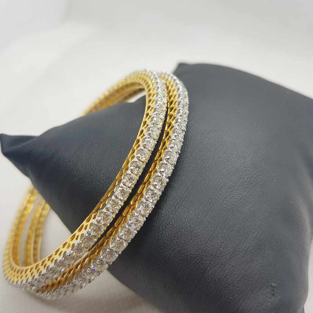 B2567-Diamond bangle bracelet Sun collection. - Olivacom